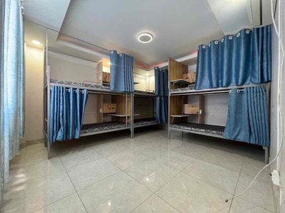 Private dorm room only four people have paid full