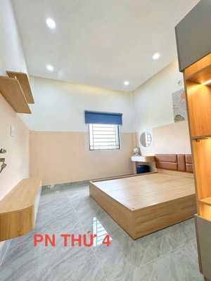 A new Tân Phú tank house, area 4 X21 M 1 1 M. 2nd floor four bedroom 4